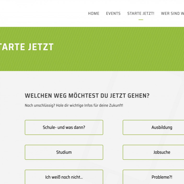 Website Meine Zukunft - Landkreis Stendal